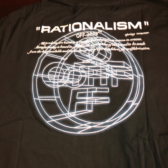🔥🔥Off-White Tee “Rationalism”💦💦 - Picture 7 of 10
